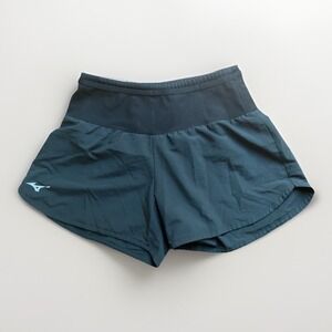 Mizuno Women's Running Athletic Shorts Black Lightweight Activewear Size XL